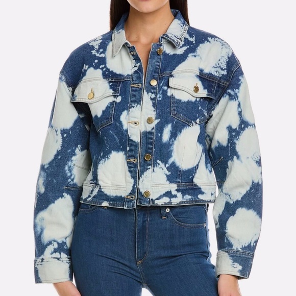 The Fifth Label Jackets & Coats The Fifth Label Tie Dye Jean Jacket
